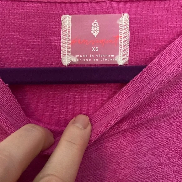 NWT Free People Movement Cropped Surfside Sweatshirt💕 - Picture 5 of 8